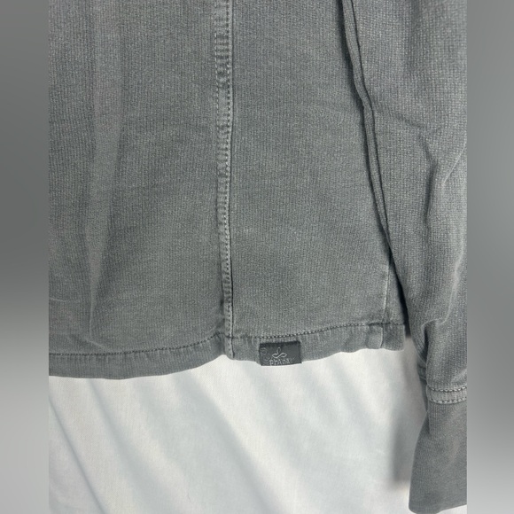 prAna Women’s Organic Cotton Button-Up Blazer Jacket, Size XL - Picture 14 of 15